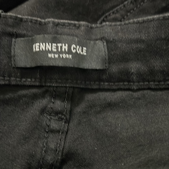 KENNETH COLE Men Slim Fit, Stretch Black Demin - Picture 6 of 13